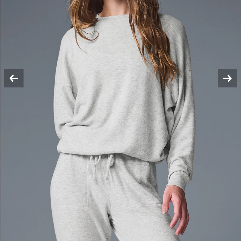 Cozy Gray Lounge Set - Soho Pullover